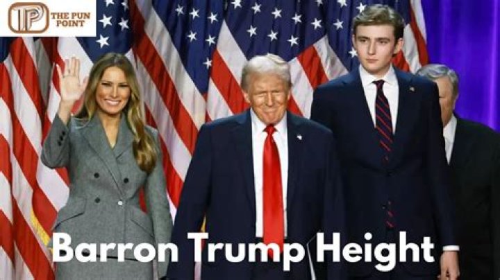 Barron Trump's Astonishing Height At Age 13