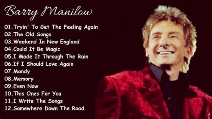 Unforgettable Barry Manilow Hits: His Most Celebrated Songs