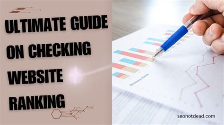 How To Check Website Ranking: A Comprehensive Guide