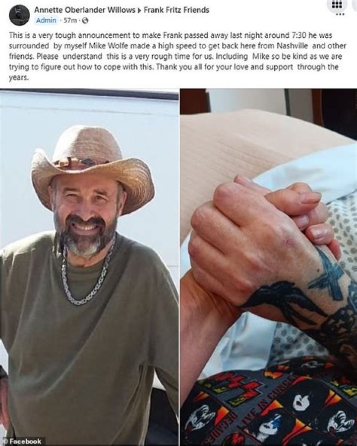 Did Frank Fritz Pass Away: The Tragic Truth