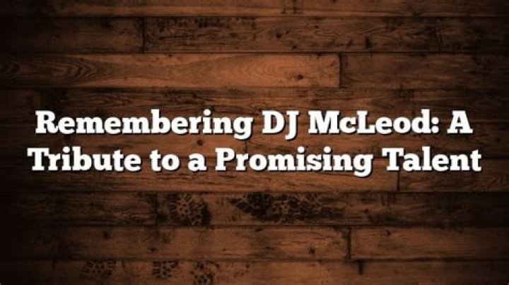 Hire Professional DJ McLeod For Your Next Event
