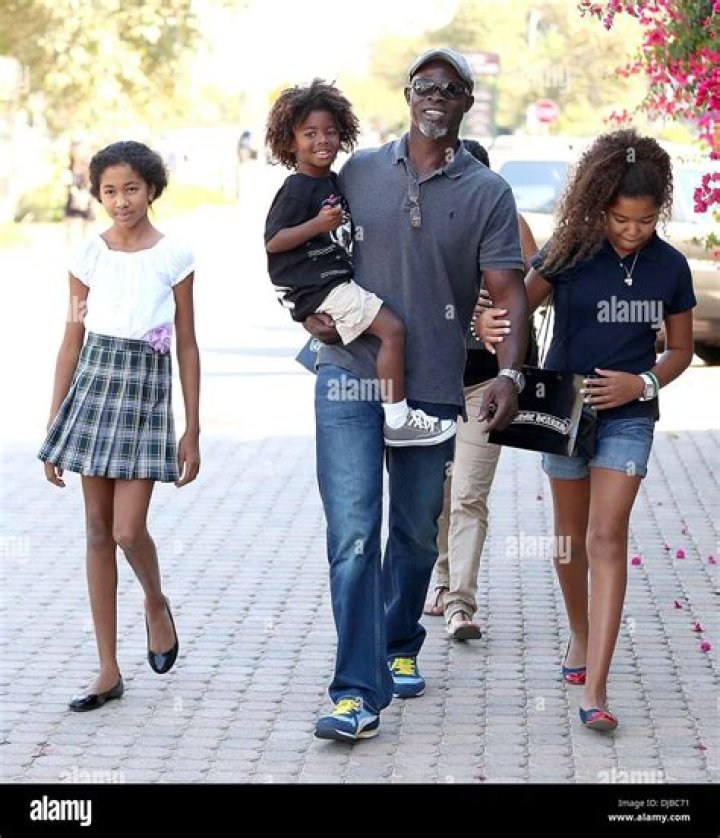 The Children Of Djimon Hounsou: Meet His Sons And Daughters