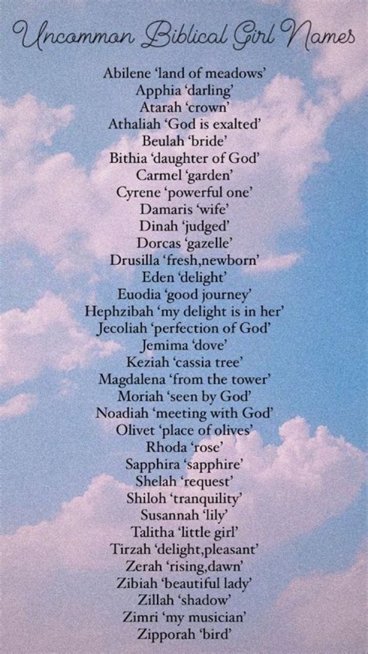 Comprehensive Guide To Female Biblical Names: Unveiling Their Spiritual Significance