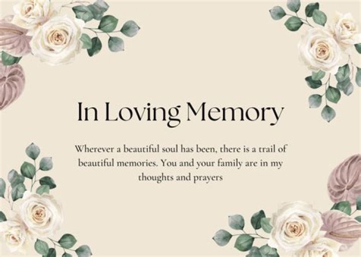 Heartfelt Words Of Remembrance: In Loving Memory Quotes