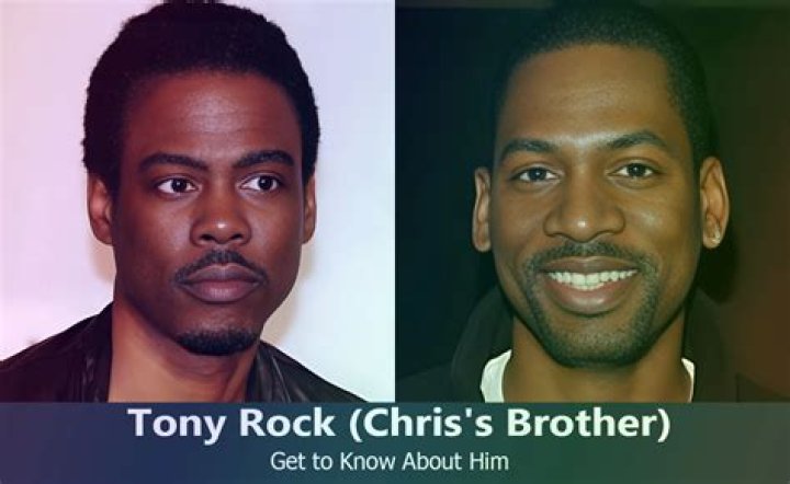 Are Chris Rock And Tony Rock Brothers? Uncovering The Family Connection