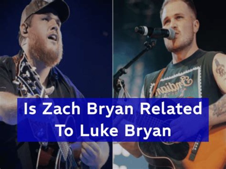 Is Zach Bryan & Luke Bryan Related? Uncovering The Family Connection