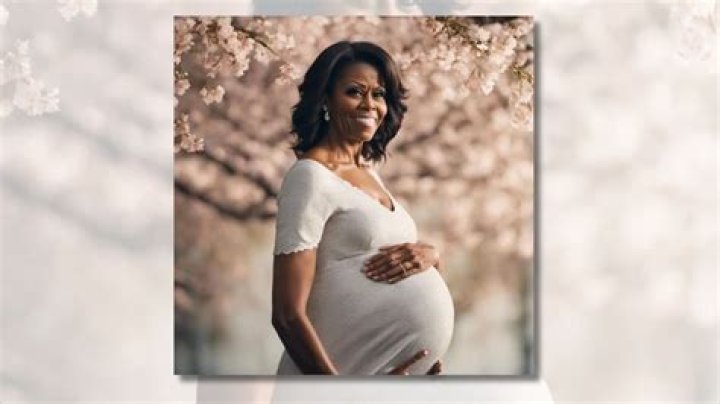 Michele Obama's Stunning Pregnancy Photos: A Glimpse Of Motherhood