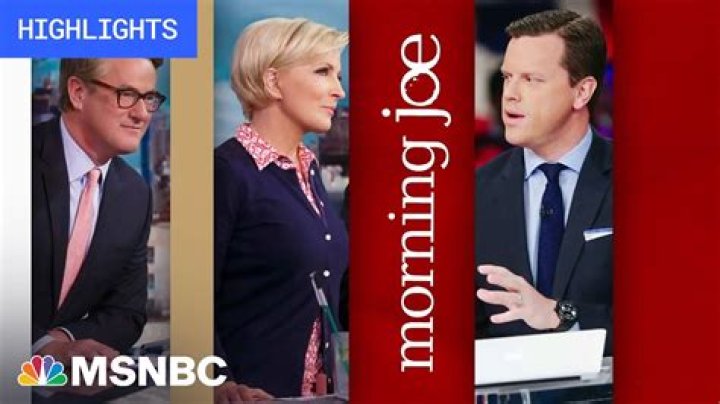 Breaking News: Morning Joe Cast Shockingly Terminated In 2024