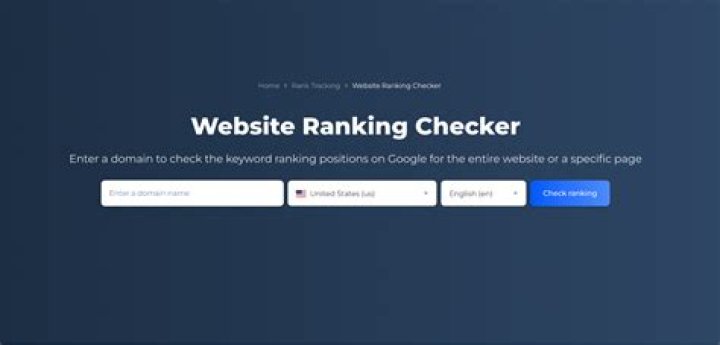 Check Your Website's Ranking And Dominate The Web