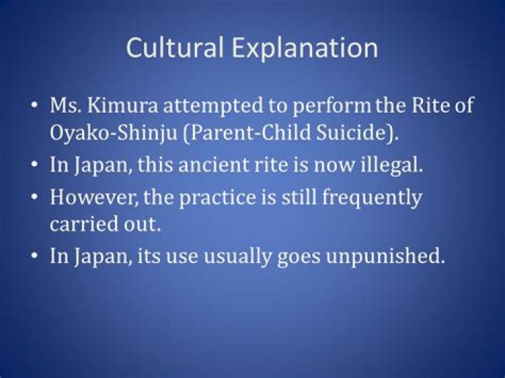 Understanding The Tragic Practice Of Oyako Shinju: A Guide To Its History And Social Context