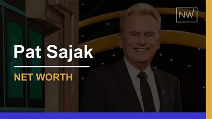 Pat Sajak's Net Worth In 2023: A Fortune Gained From Decades Of Television Success