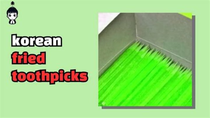 Savory South Korean Fried Toothpicks: A Culinary Delight