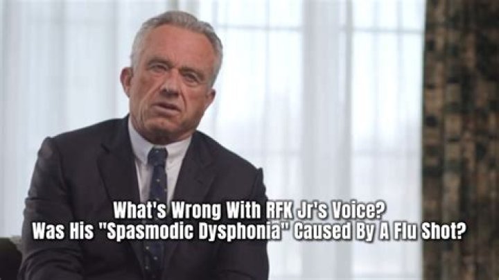 The Mystery Behind Robert F. Kennedy Jr.'s Unique Voice: Exploring Vocal Issues And Their Origins